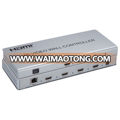 HDMI 1 way input 4 ways output 1 / one video showed on 4 TV simultaneously DVI in video wall